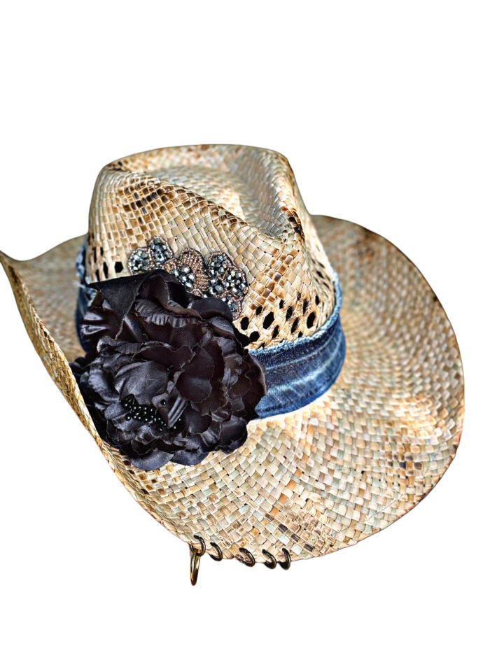 Sombrero Black Rose