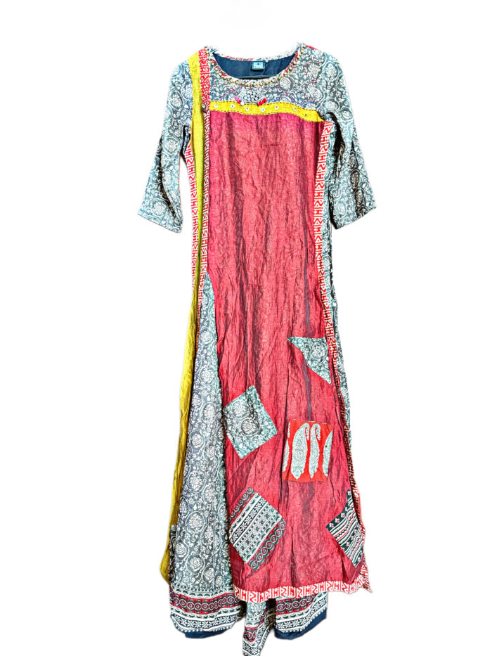 Vintage Tribal Dress Doble