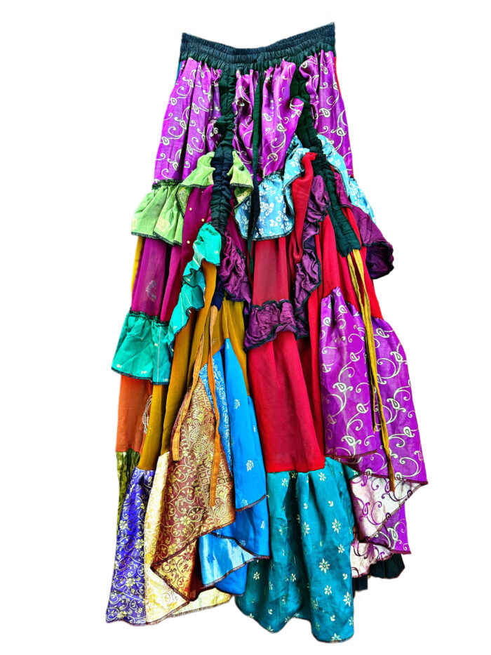 Sari Patchwork Skirt