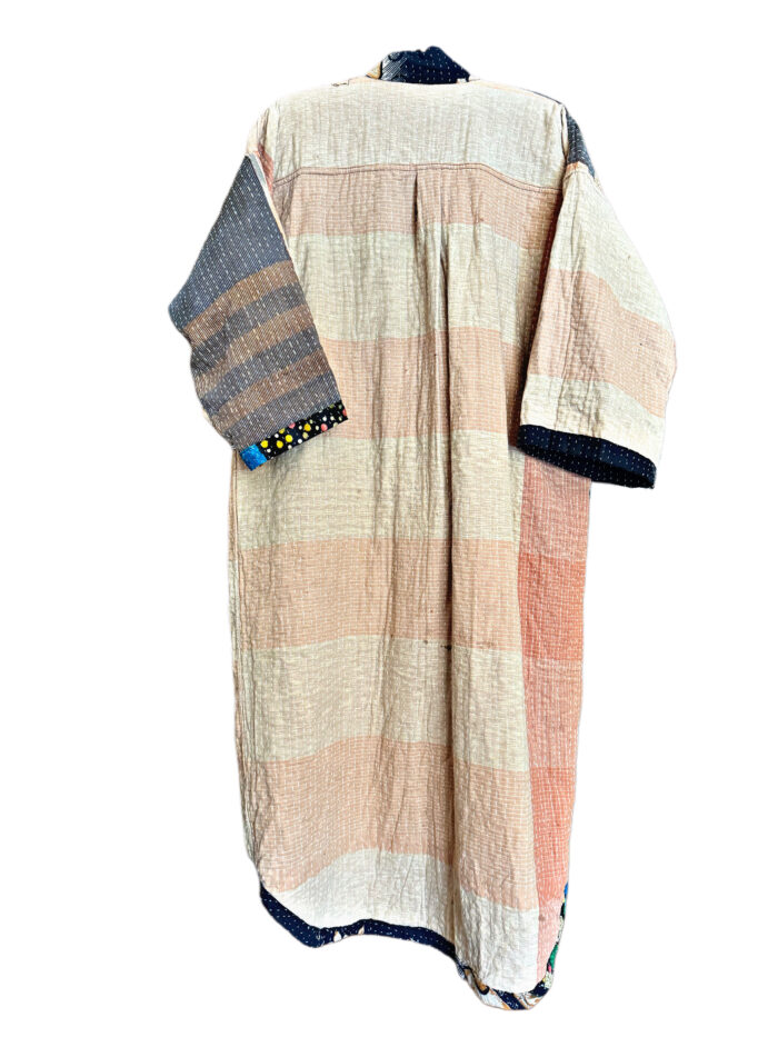 Kantha Japón Kimiono - Imagen 4