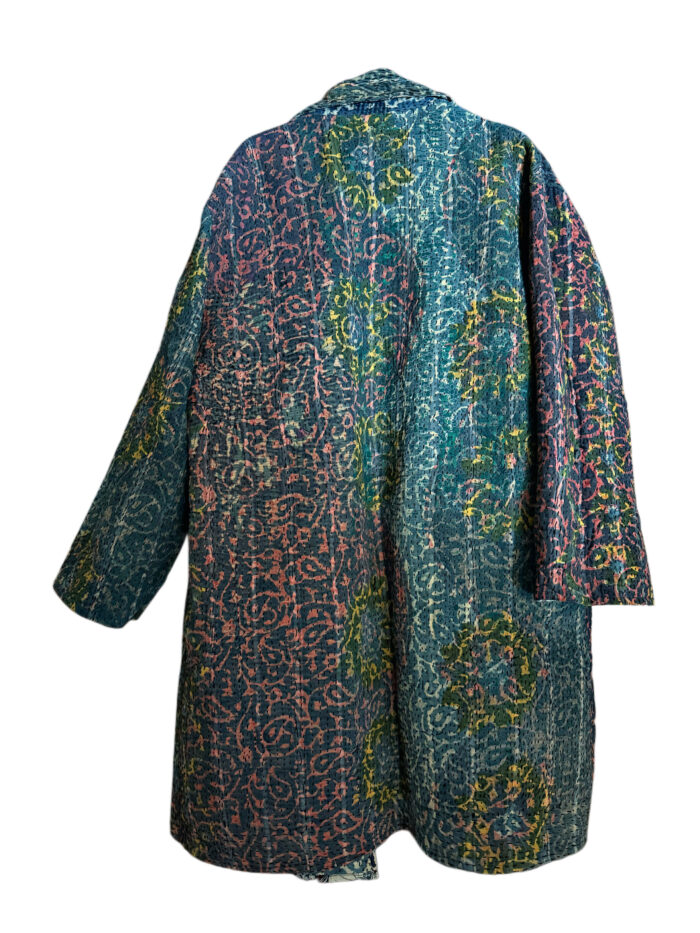 Kantha Unisex Coat - Image 4