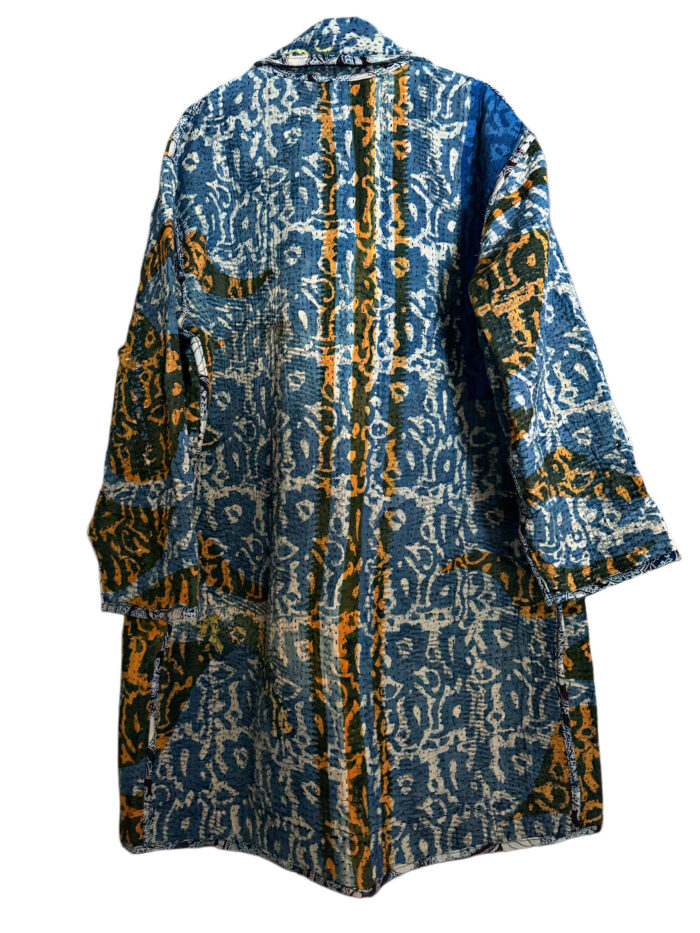 Kantha Unisex Coat - Image 2