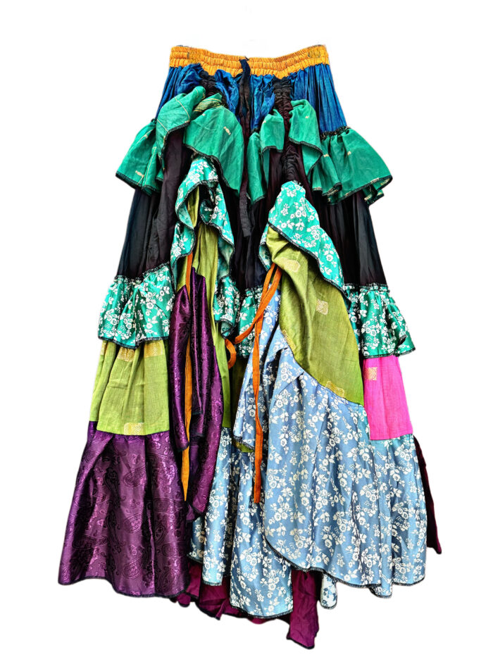 Sari Patchwork Skirt