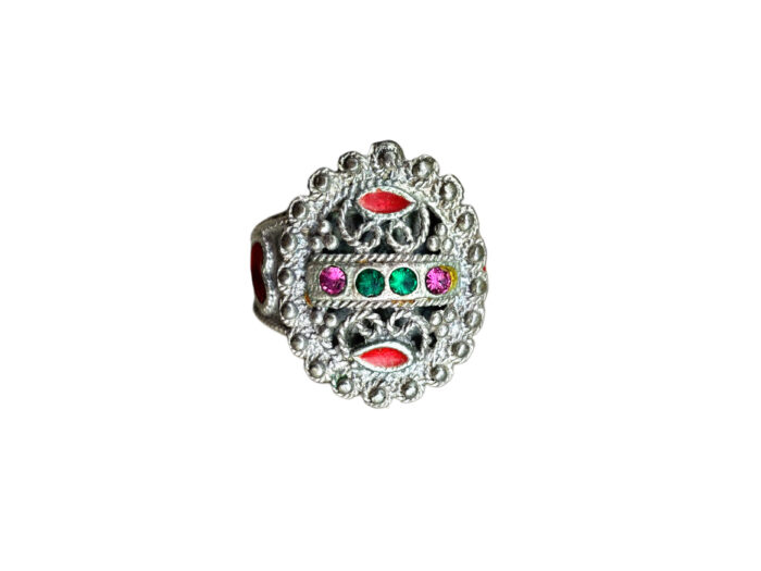 Anillo plata pie Bichiya