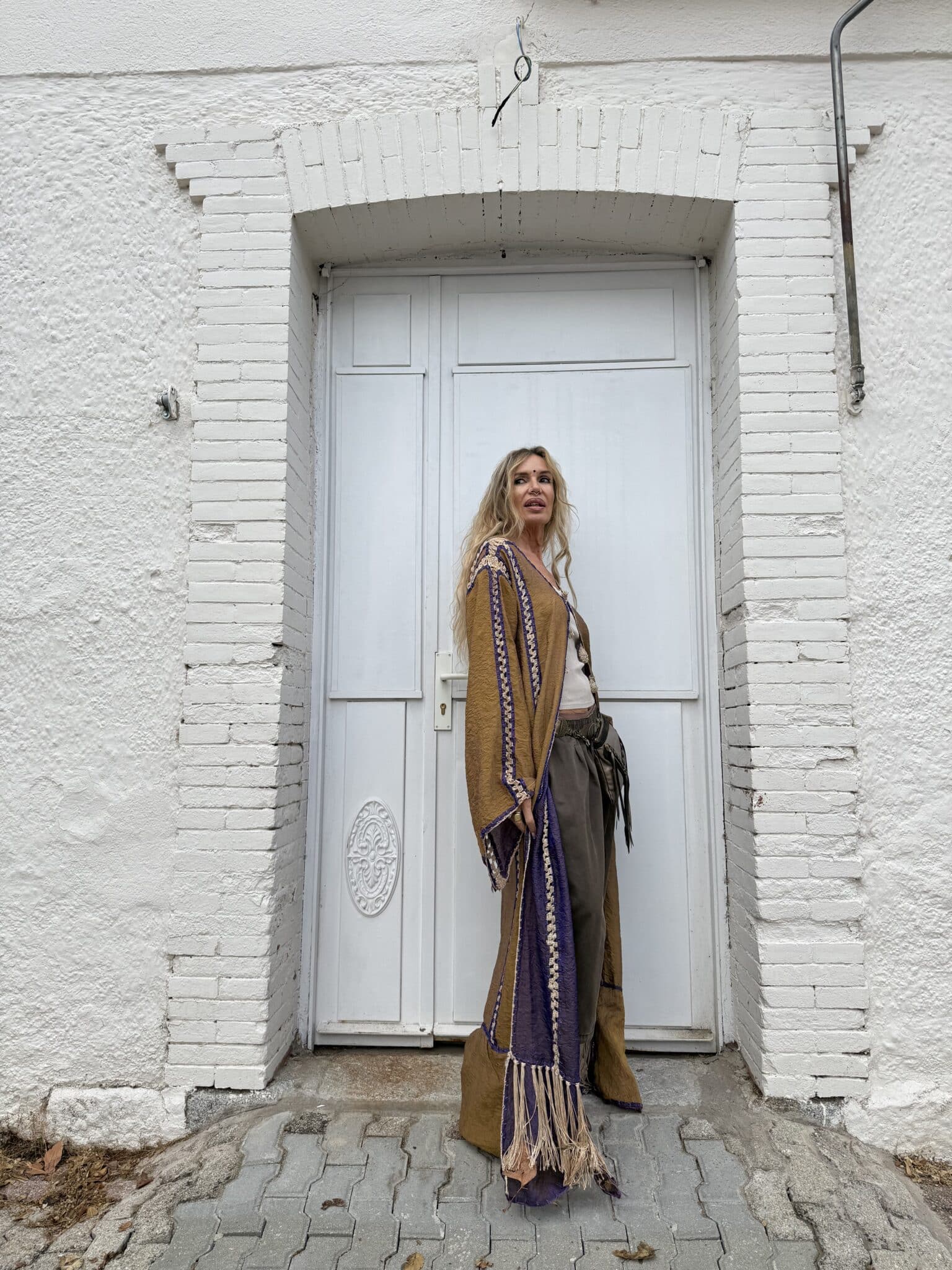 Vintage Two-Piece Fringe Set - Image 5