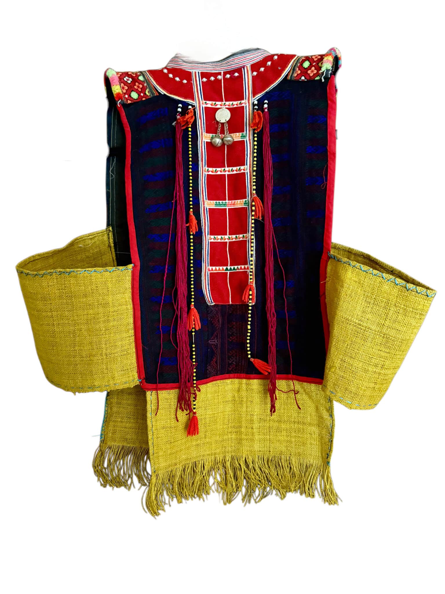 North Vietnam Vintage Textile Vest - Image 2
