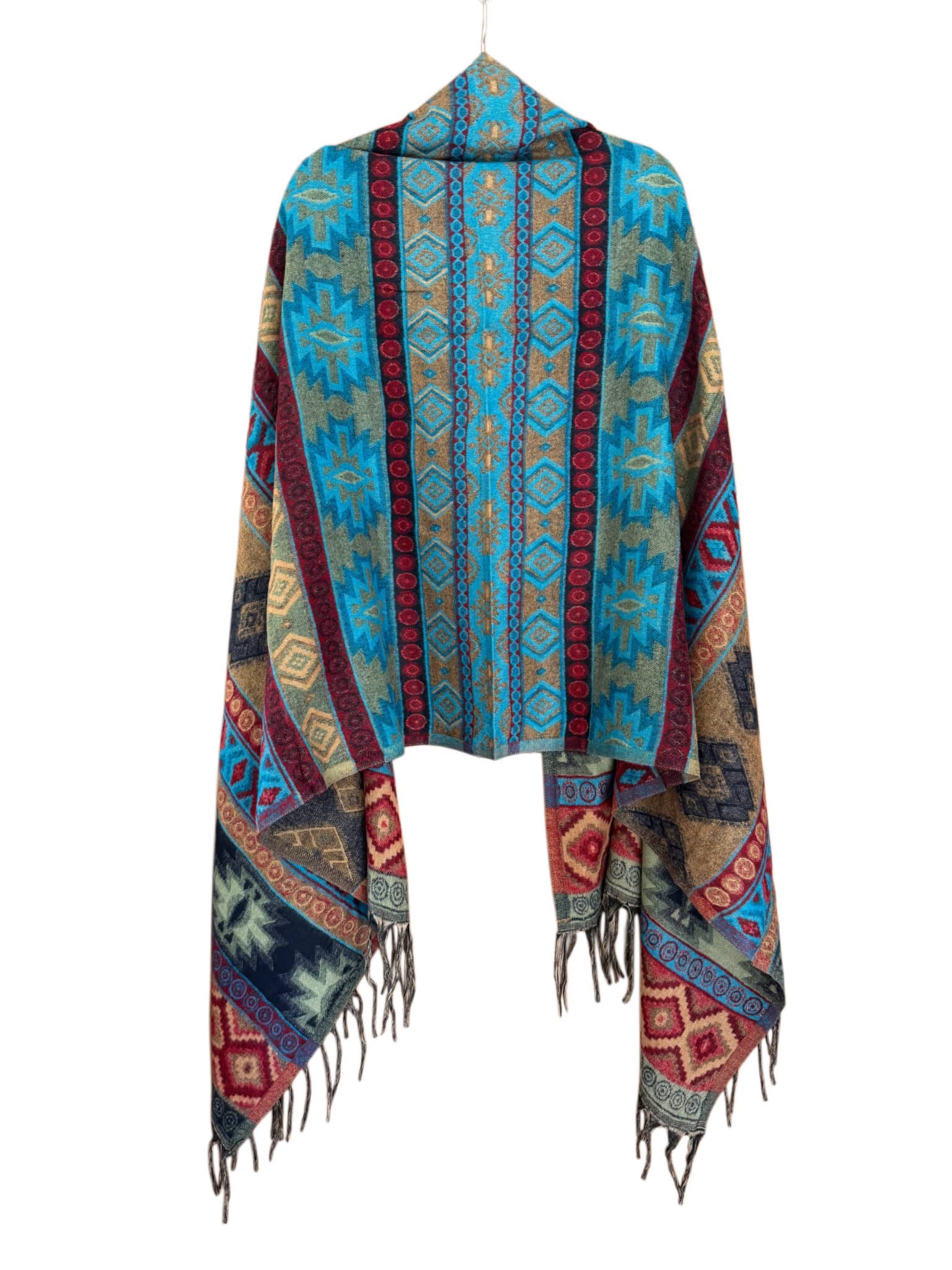 Tibetan Reversible Wool Shawl (copia) - Image 3